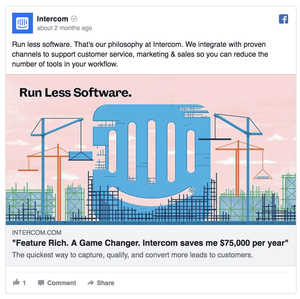 facebook ppc intercom