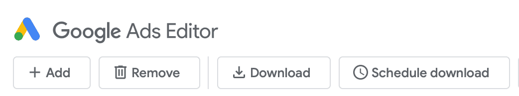 Adding Accounts In Google Ads Editor