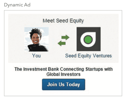 Seed Equity LinkedIn Content Ad Example