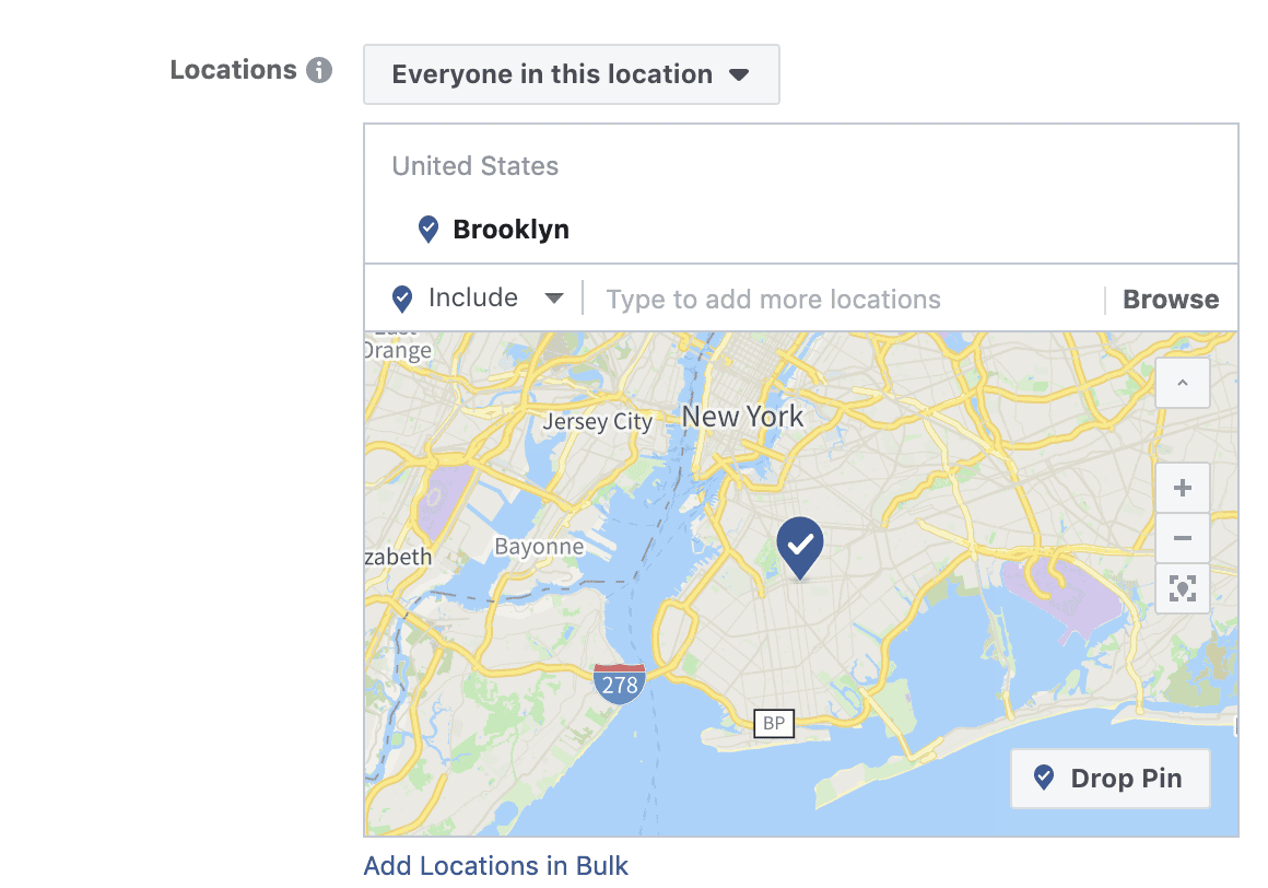 targeting by location 1