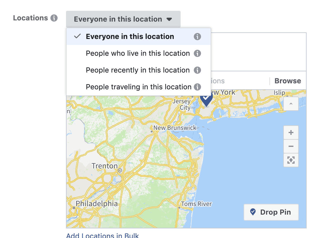 targeting by location 2 1