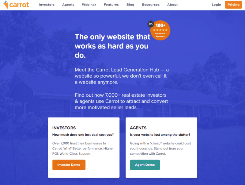 The Carrot Mico Conversion Example_Lead to Customer Funnel