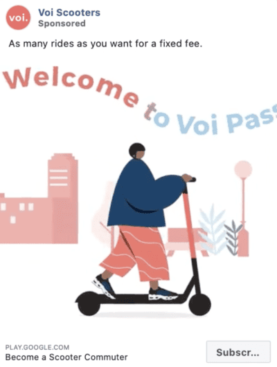 voi facebook brand awareness ad
